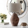 Detris Table Lamp - 26.25 Inch Height - TBL4368 - Brown - Safavieh - 2 of 3