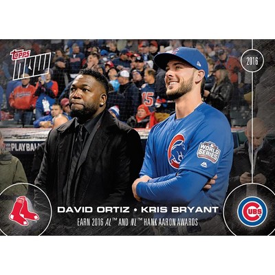 Topps MLB Chicago Cubs David Ortiz/ Kris Bryant OS-1 2016 Topps NOW Trading Card