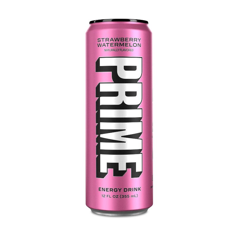 Prime Strawberry Watermelon Energy Drink - 12 fl oz Can, 1 of 5