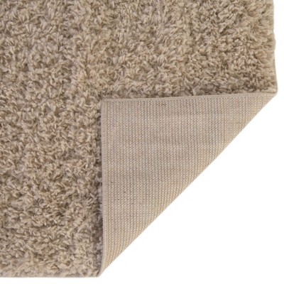 Alpine Ivory Braided Shag 6' x 9' Area Rug