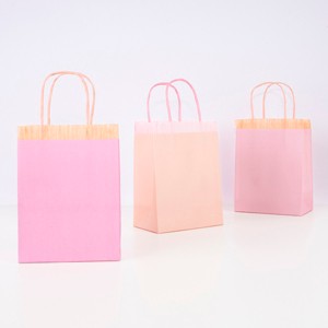 Meri Meri Pink Fringe Party Bags (Pack of 8) - 1 of 4