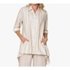 Women's Striped True Form Shirt - Stella Carakasi - 3 of 4