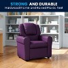 Flash Furniture Contemporary Kids Recliner with Cup Holder and Headrest - 2 of 4