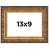 PosterPalooza | Photo Size Museum Gold Picture Frame - UV Acrylic, Foam Board Backing, Hanging Hardware - 2 of 4