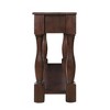 Sapphtopaz TV Stands for Living Room Wooden Retro Narrow Entryway Table with 3 Drawers and 1 Bottom Shelf Rectangle Console Table for Hallway - 2 of 4