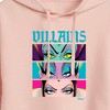 Women's - Disney Villains - Villains Stacked Cropped Graphic Hoodie - 2 of 3