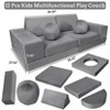 12Pcs Modular Kids Play Couch for Playroom Bedroom Living Room Creativing Couch for Inspiring Child - 2 of 4