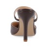 Journee Collection Women's Yvon Narrow Width SuperNatural Shades Pointed Toe Mule Pumps - 3 of 4