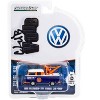 1969 Volkswagen Double Cab Tow Truck Blue and White "Union 76 Minute Man Service" 1/64 Diecast Model Car by Greenlight - 3 of 3