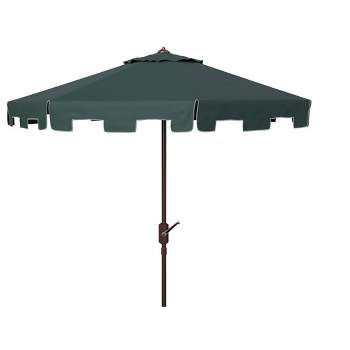 Zimmerman 11Ft Round Market Patio Outdoor Umbrella  - Safavieh