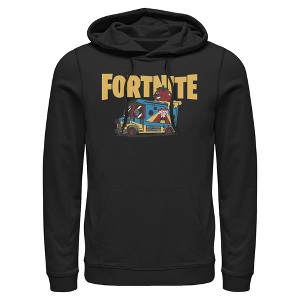 Mens Fortnite Uncle Pete's Pizza Pit Lightweight Hoodie - 1 of 4