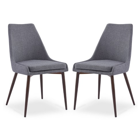 Set Of 2 Saville Dining Chairs Gray - Buylateral : Target