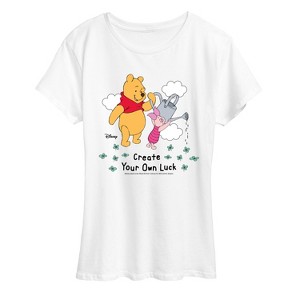Women's - Disney - Create Own Luck Short Sleeve Graphic T-Shirt - 1 of 4