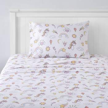 Magical Unicorns Microfiber Kids' Sheet Set By Sweet Home Collection™