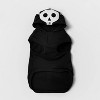 Skeleton Glow Reflective Halloween Hoodie Dog and Cat Costume - Boots & Barkley™ - 4 of 4