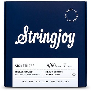 Stringjoy Signatures 7 String Nickel Wound Electric Guitar Strings - 1 of 1