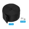 Unique Bargains Polyester Fiber Flexible Protective Insulation Cable Hose Sleeve - 3 of 4