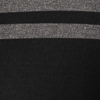 black & dark heather grey