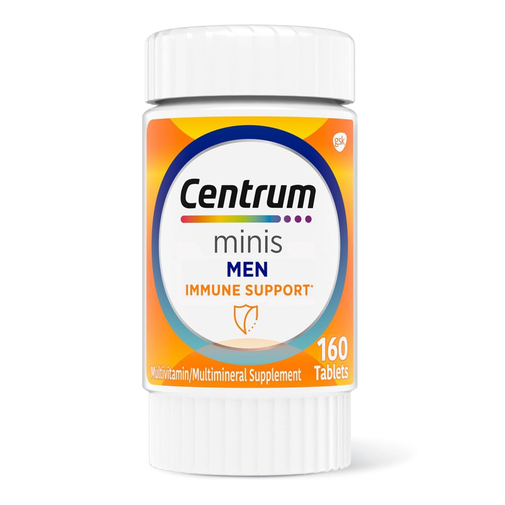 UPC 305730503747 product image for Centrum Minis + Immune Support Caplet for Men - 160ct | upcitemdb.com