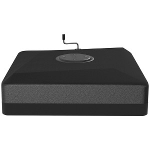 Gulches 330 lbs. Fillable Cantilever Umbrella Base for 84D-110V02 Model with Lift Wheel, Black - 1 of 4