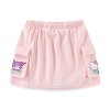 Hello Kitty & Friends Sanrio Girls French Terry Sweatshirt and Skort Skirt 2 Piece Set for Big Kids - 4 of 4