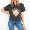 Simply Sage Market S.W.Smiley Beach Bum Smiley Face Boxy Crop Top - 2 of 4