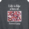 Women's - Forrest Gump - Life Is Like A Box Of Chocolates Graphic Racerback Tank - 2 of 4