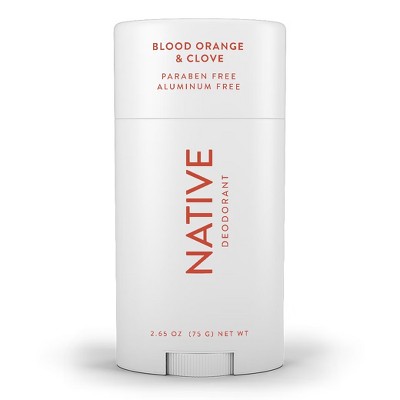 Native Deodorant for Men & Women - Blood Orange & Clove - Aluminum Free - 2.65oz