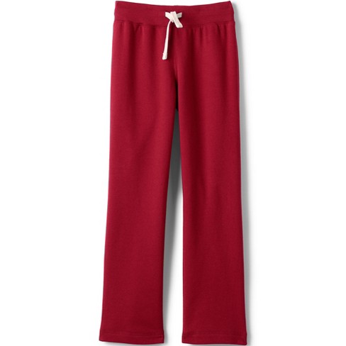 Lands' End School Uniform Kids Sweatpants - X-small - Red : Target