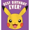 Girl's Pokemon Pikachu Best Birthday Ever T-Shirt - 2 of 4
