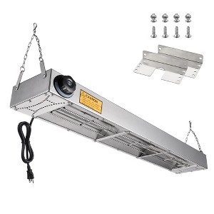 WeChef 36" 1000W Electric Strip Heater Commercial Food Warmer Portable Stainless Steel Heating Lamp for Fry Dishes - 1 of 4