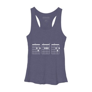 Women's Design By Humans Rocking Dad Guitar Chords By HoangCathrine Racerback Tank Top - 1 of 2