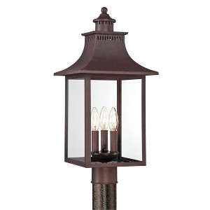 Chancellor 3-Light Outdoor Post Lantern - 1 of 4