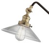 Pacific Coast Lighting Pacific Coast Dearborn 29" Industrial Bronze and Brass USB Table Lamp - 3 of 4