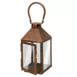 Garden Accents Artificial Lantern Rust 12" - National Tree Company