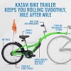 KaZAM Co-Pilot Bike Trailer - 20 Inch Bike Trailer w/ Adjustable BMX Stem & Handlebar - Lightweight Aluminum Frame - Perfect for Family Rides - 3 of 4