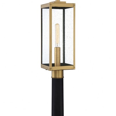 Quoizel Lighting Westover 1 - Light Post Light in  Antique Brass