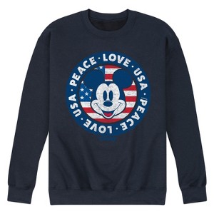 Men's - Disney - Americana Graphic Fleece Sweatshirt - 1 of 4