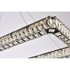Elegant Lighting Monroe 1 - Light Pendant in  Black - 4 of 4