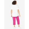 Woman Within Plus Size Two-Piece V-Neck Tunic & Capri Set - 3 of 4