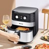 Costway 5.3 QT Electric Hot Air Fryer 1700W Stainless steel Non-Stick Fry Basket - 4 of 4