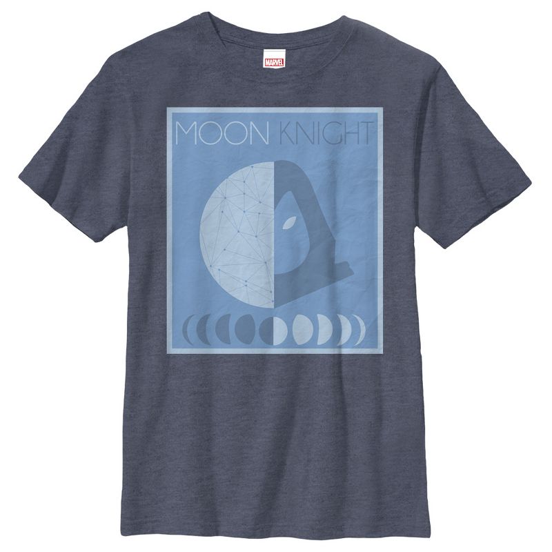 Boy's Marvel Phases of Moon Knight T-Shirt, 1 of 3
