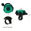 Unique Bargains Aluminum Loud Clear Sound Classic Scooters Bicycle Bells 3 Pcs 2.3" - 2 of 4