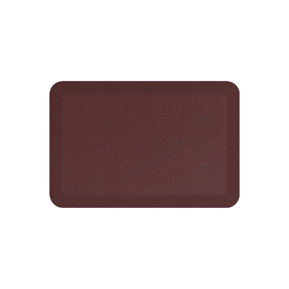 burgundy indoor polyurethane foam nonslip anti fatigue mat by gelpro