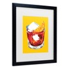 Trademark Fine Art - Alice Straker  Negroni On Sunshine Matted Framed Art - 3 of 4