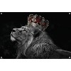 Trends International Reinders: Animals - Lion Crown Unframed Wall Poster Print Clear Push Pins Bundle 14.725" x 22.375" - 4 of 4