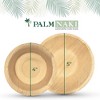 Palm Naki Round Palm Leaf Bowls (40 Count) - Compostable, Biodegradable - 4 of 4