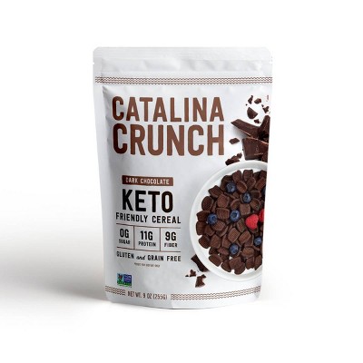 Catalina Crunch Dark Chocolate Keto Cereal - 9oz