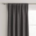 1pc Room Darkening Heathered Window Curtain Panel - Room Essentials™