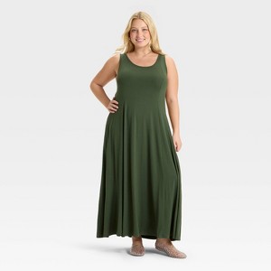 Women's Seamed Maxi Dress - Ava & Viv™ - 1 of 3